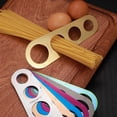 thumbnail image 4 of Huanglei Spaghetti Measuring Tool Stainless Steel Spaghetti Measurer Pasta Gadgets Quick Spaghetti Ruler Measurer Device 4 Serving Sizes To Measure Spaghetti For Kitchen, 4 of 5