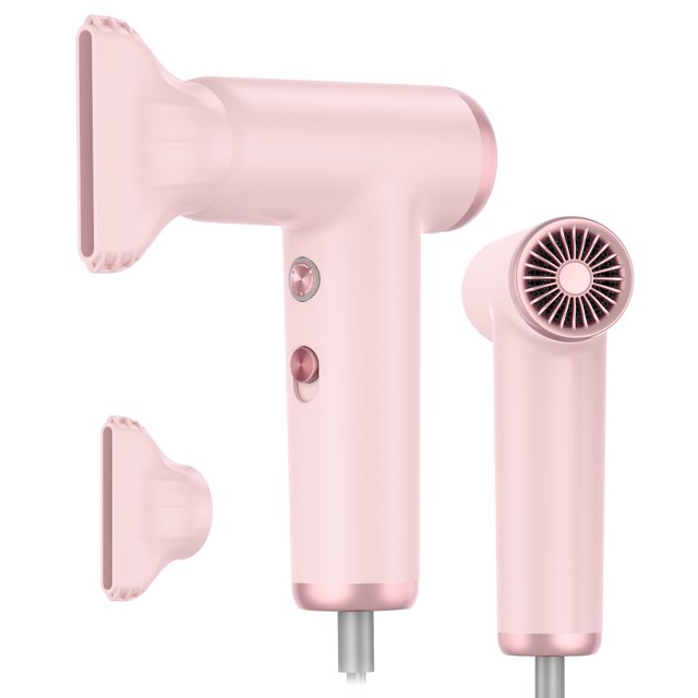 High-Speed Ionic Hair Dryer with 110,000 RPM Brushless Motor, Professional Lightweight Blow Dryer for Fast Drying, Frizz Control & Shine, Includes Magnetic Nozzle