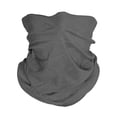 thumbnail image 1 of Top Headwear Face Covering Neck Gaiter - Dark Grey, 1 of 1