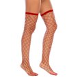 thumbnail image 1 of Chaussettes pour Femmes Mode Femmes Strass Chaud Perceuse Sexy Grande Maille Bas au-Dessus du Genou Perceuse Bas Femmes Chaussettes en Solde, 1 of 3