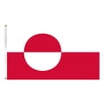 thumbnail image 1 of Greenland Flag 90X150Cm Polyester Cloth, Flags of Various Countries, 1 of 9