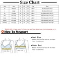 thumbnail image 2 of BVOFAR Plus Size Push Up Bras Front Closure No Underwire Bra Lace Full Coverage Bras Everyday Breathable Comfy Bra 2 Pcs, 2 of 6