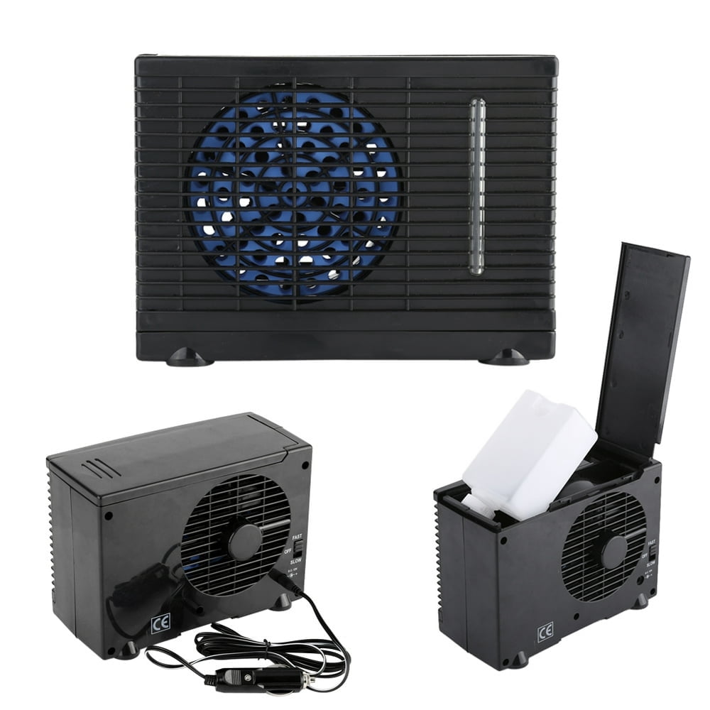 Lindbes Portable 12V Car Truck Home Mini Air Conditioner Evaporative Water Cooler Cooling Fan  Evaporative Air Conditioner  Car Air Conditioner