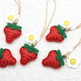 thumbnail image 3 of Birdeem Fruit Strawberry Shape Pendant Keychain Three-Dimensional Exquisite Strawberry Bag Pendant, 3 of 5