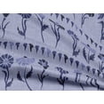 thumbnail image 5 of oneOone Rayon Bluish Violet Fabric Block Fabric For Sewing Printed Craft Fabric By The Yard 56 Inch Wide-J2, 5 of 5
