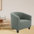 thumbnail image 1 of Chair Slipcover Stretch Barrel Chair Covers Printed Tub Chair Slipcovers Soft Spandex Armchair Cover Removable Couch Furniture Protector Arm Chair Cover For Li, Czzoypi Chair Slipcover Stretch, 1 of 7
