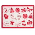 thumbnail image 1 of Tapis de cuisson flexible Holiday Time, Rouge et blanc, 1 of 9