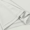 thumbnail image 4 of Pisexur T Shirts for Man , Hommes Mode Décontractée Couleur Unie Col Rond Course Exercice et Entraînement Physique Manches Courtes Haut Blanc, 2TG Chemises de Golf Hommes & Chemises Hommes, 4 of 6