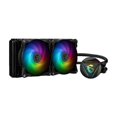 thumbnail image 3 of MSI MAG CORELIQUID 240R V2, AIO Liquid CPU Cooler, 240mm Radiator, Dual 120mm PWN Fans, ARGB, 3 of 4