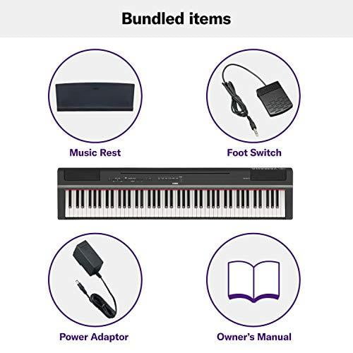 Yamaha P-125 Digital Piano - Black - Walmart.ca