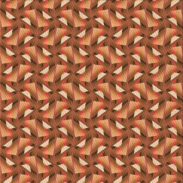 Ahgly Company Tapis d'Intérieur Lavable en Machine Carré Orange Transitionnel, 6 Pieds Carré