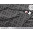 thumbnail image 3 of Soimoi Gray Cotton Poplin Fabric Square Geometric Printed Craft Fabric by the Yard 56 Inch Wide, 3 of 3