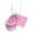 Pink #3, variant on Paint Brush Cleaner with Built-In Water Circulation | Efficient Brush Washer for Acrylic, Oil, Watercolor | Automatic Paint Residue Remover | Art Studio, Home Workshop Cleaning Tool