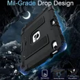 thumbnail image 3 of Case for iPad Air 11 Inch M3 2025 M2 2024 / iPad Air 5th 2022 / iPad Air 4th Generation 2020 10.9 Inch, Shockproof Protective Cover with Kickstand Shoulder Strap, 3 of 7