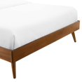 thumbnail image 4 of Modway Margo Queen MDF Wood and Rubberwood Platform Bed Frame in Walnut, 4 of 8