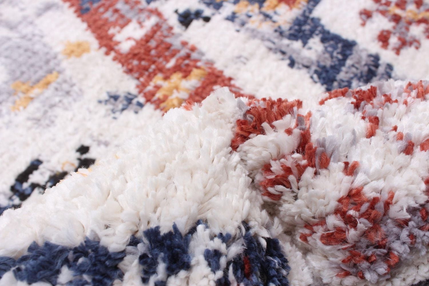 ECARPET Modern Indoor Area Rug, Super Soft & Plush Morocco Quashqai Collection