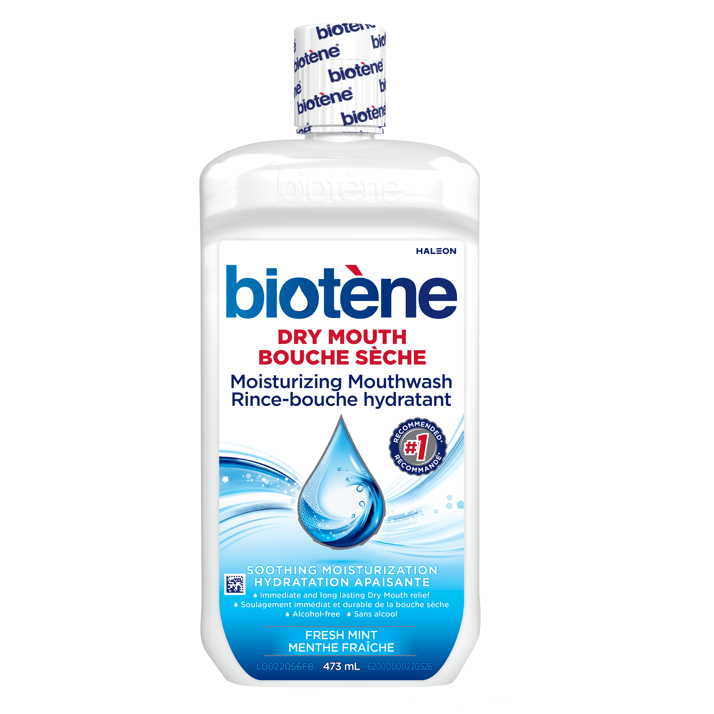 Biotene Rince-Bouche Hydratant pour la Bouche Sèche