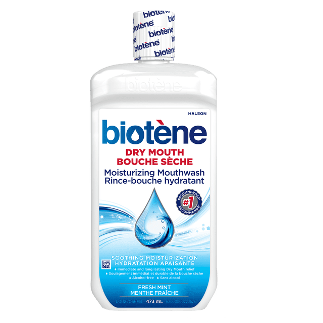 Biotene Rince-Bouche Hydratant pour la Bouche Sèche