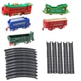 thumbnail image 1 of LSLJS Christmas Toy Train Electric Rail Car Children's Car Gift Xmas Train Gift for Kid, 1 of 3