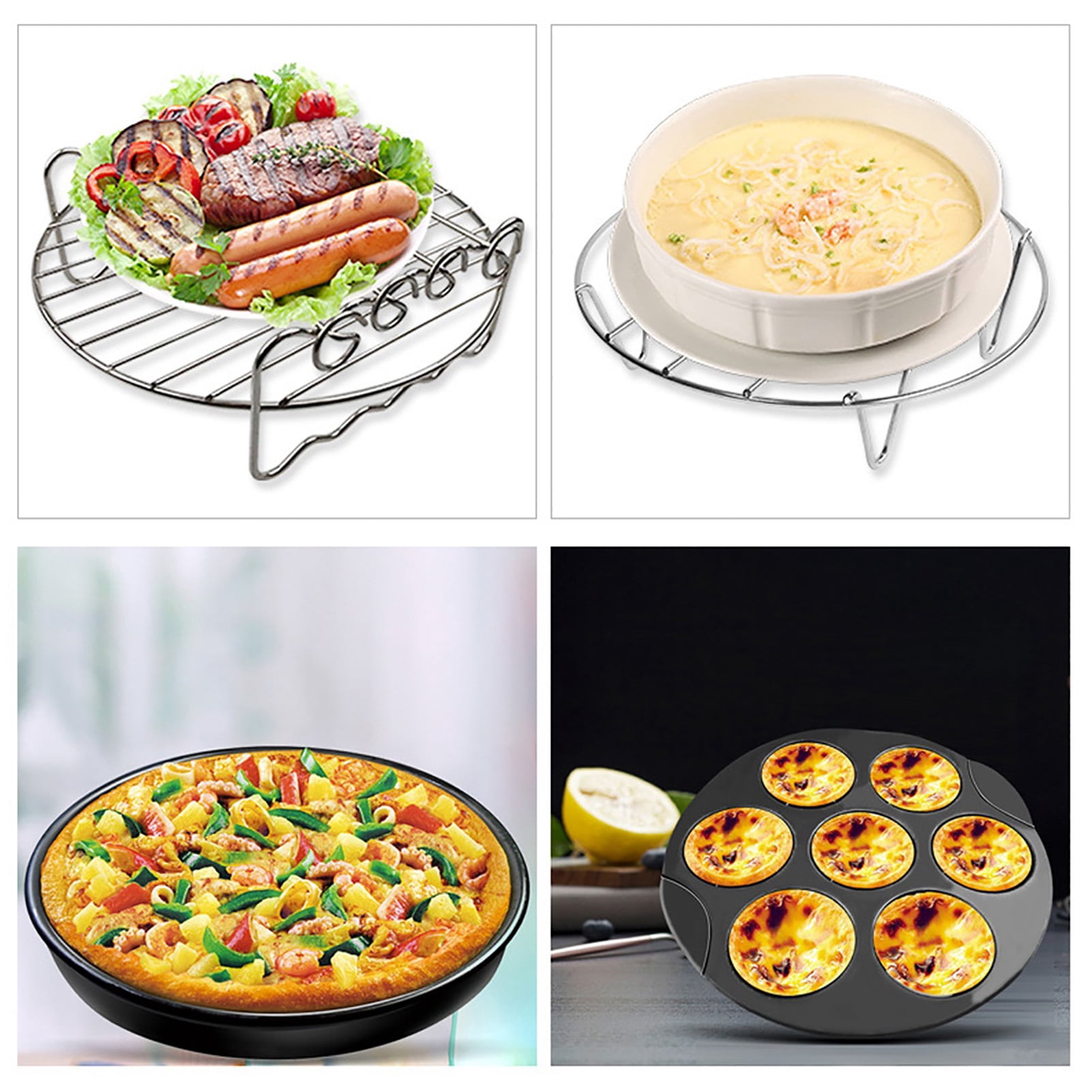 Air Fryer Accessories, 8In Air Fryer, Fryers Durable Airfryer For Pizza Fries