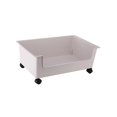 thumbnail image 2 of GROWTH TANK Clothes Storage Organizer, Large Toy Storage Bin, With Moving Wheels, Detachable White L, 2 of 9