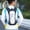 Dark Blue, variant on Lightweight Nylon Hydration Backpack for Cycling Hiking Travel with Water Resistant Drawstring Pocket 1-Pack