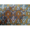 thumbnail image 4 of oneOone Cotton Silk Fabric Stripe & Paisley Ikat Printed Fabric 1 Yard 42 Inch Wide, 4 of 4