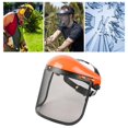 thumbnail image 2 of Casquettes de Protection en Métal Orange Taille Ajustable avec Visière, 2 of 7