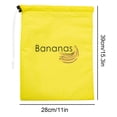 thumbnail image 2 of Banana & Lettuce Bag Washable Stay Fresh Bags Drawstring Design Storage Bag Banana Storage Bag Vegetable Storage Bag Odor For Fruits And Vegetables, 2 of 6