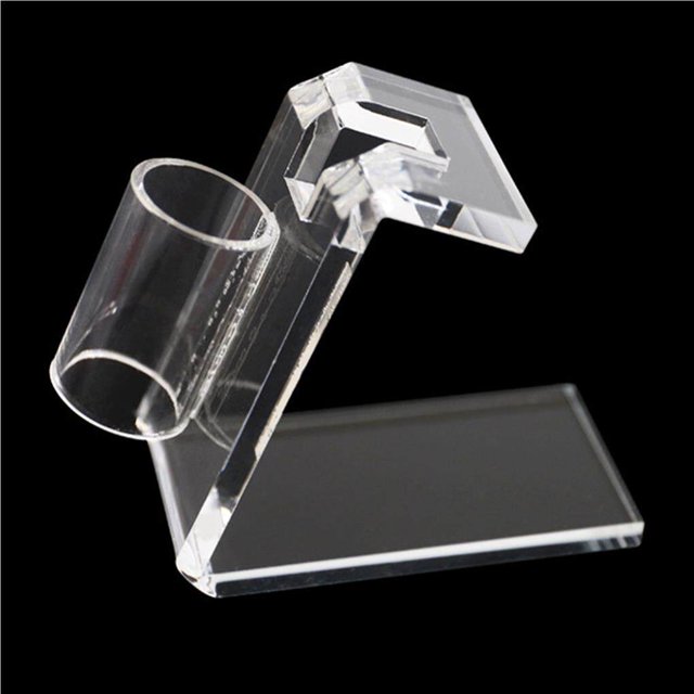 Outil de Maquillage Permanent Transparent pour la Maison, Présentoir en Forme de L, Support de Rangement, Organisateur d'Exposition