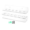 thumbnail image 1 of jinwen Billiard Cue Holder Club Equipment Nonslip Player Pool Cue Rack Wall Mounted 2Pcs Length 30cm, 1 of 9