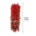thumbnail image 3 of Simulated Rose Bouquets Simulated Flower Wall Hanging Baskets Decorative Landscaping Artificial Flowers Rattan Home Decor Flowers, 3 of 5