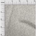thumbnail image 2 of oneOone Viscose Chiffon Dusty Gray Fabric Asian Block Sewing Craft Projects Fabric Prints By Yard 42 Inch Wide, 2 of 4