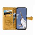thumbnail image 3 of Étui à Rabat pour FOXDOCK OPPO A52 / A72 / A92, Étui à Rabat en Cuir PU Gaufré Chat et Chien avec Fentes pour Cartes, Support, 3 of 6