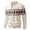 Beige, variant on LUOGENLI Mens Sweaters Cardigan Grey Jacquard Knit Sweater Coat Autumn Winter Stand Collar Warm Textured Pattern Pullover Outerwear for Casual Style Mens Sweaters Cardigan Wool Grey Size M