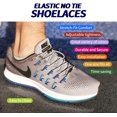 thumbnail image 3 of Upgrade Version No Tie Elastic Shoelaces, Adjustable Laces Lock - One Size Fits All Adult and Kids Shoes（Red）, 3 of 7