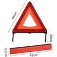 thumbnail image 3 of Triangle Réfléchissant d'Avertissement Triangle d'Urgence Kits de Triangle de Sécurité Routière (Ensemble de 1) Ensemble de 1, 3 of 5