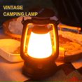 thumbnail image 2 of EIGTHTAIL Lampe de Camping Solaire LED Lampe de Camping Design Rétro Lampe Solaire 1000LM Lanterne Solaire avec 3 Modes 1200mAh Rechargeable Lanterne de Camping Solaire, 2 of 9