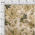 thumbnail image 2 of oneOone Polyester Spandex Olive Green Fabric Floral Sewing Craft Projects Fabric Prints By Yard 56 Inch Wide, 2 of 4