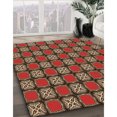 thumbnail image 3 of Ahgly Company Tapis Rectangulaire Lavable en Machine Intérieur Transitionnel Rouge Foncé, 2 Pieds x 3 Pieds, 3 of 7