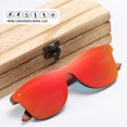 thumbnail image 2 of Unatoiry Natural Wooden Fashion Lightweight Frame Protection Fashionable Polarized Lens Stylish green 1Set, 2 of 6