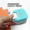 thumbnail image 4 of Dvkptbk Hole Punch 3 in 1 Corner Rounder Punch 3 Way Corner Cutter for Paper Laminate Diy Home Decor, 4 of 8