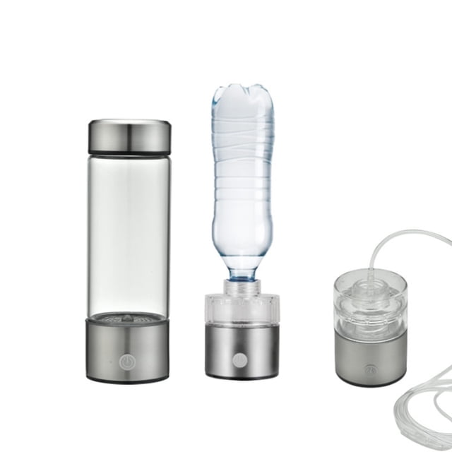EGNMCR Portable Hydrogen Water Generator With SPE And Pem Technology Rechargeable Portable Glass Hydrogen Water Generator Bottle Water cup