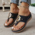 thumbnail image 2 of Womens Flip Flops Orthopedic Sandals Summer Comfortable Walking Thongs Beach Arch Support Slip on Slippers, 2 of 6