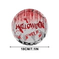 thumbnail image 2 of LSLJS Halloween Party Tableware Set Disposable Scary Party Tablecloth Halloween Theme Party Halloween Decorations, 2 of 4