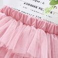 thumbnail image 4 of Toddler Girls Cute Party Dance Solid Color Net Yarn Tulle Princess Dress Skirt, 4 of 7