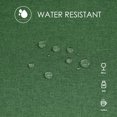 thumbnail image 2 of BALCONY & FALCON Water Resistant Linen Tablecloth 55 x 95 Hunter Green for Outdoor Dining, 2 of 6