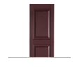 thumbnail image 1 of Premier Raised Panel Exterior Decorative Shutters, Burgundy - 15 x 51 in., 1 of 1