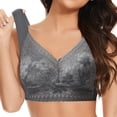 thumbnail image 3 of MIASHUI Bras for Women Front Side Buckle Lace Edge without Steel Ring Movement Seamless Gathering Adjustment Yoga Sleep Large Bra, 3 of 3