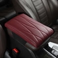 thumbnail image 2 of fheaev Coussin de Siège Auto Couche Coussin d'Accoudoir Mémoire Coton Maille Style Rouge, 2 of 2